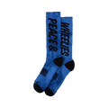 Mens Performance Socks Peace & Wheelies Cobalt