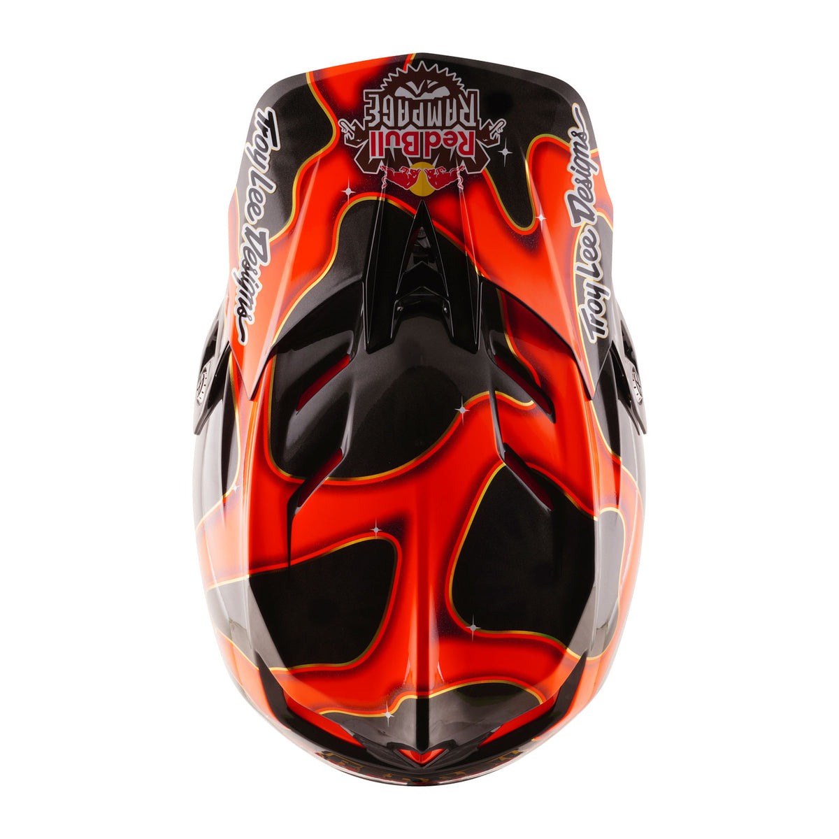 D4 Carbon Helm Troy Lee Designs X Red Bull Rampage Dreamland Schwarz
