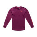 Ruckus Ride LS Tee Lockdown Sangria
