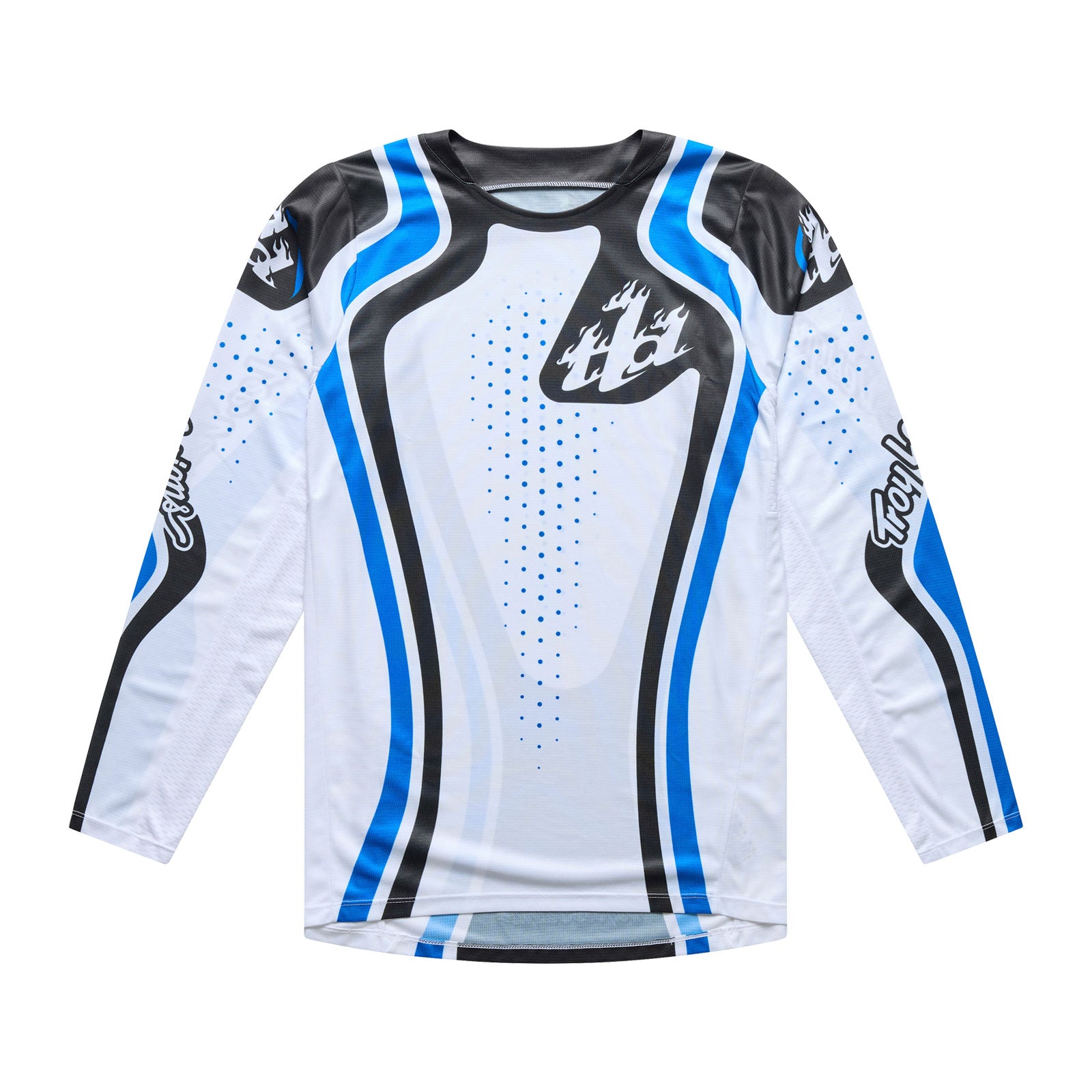 GP Pro LS Jersey Roller White / Blue – Troy Lee Designs