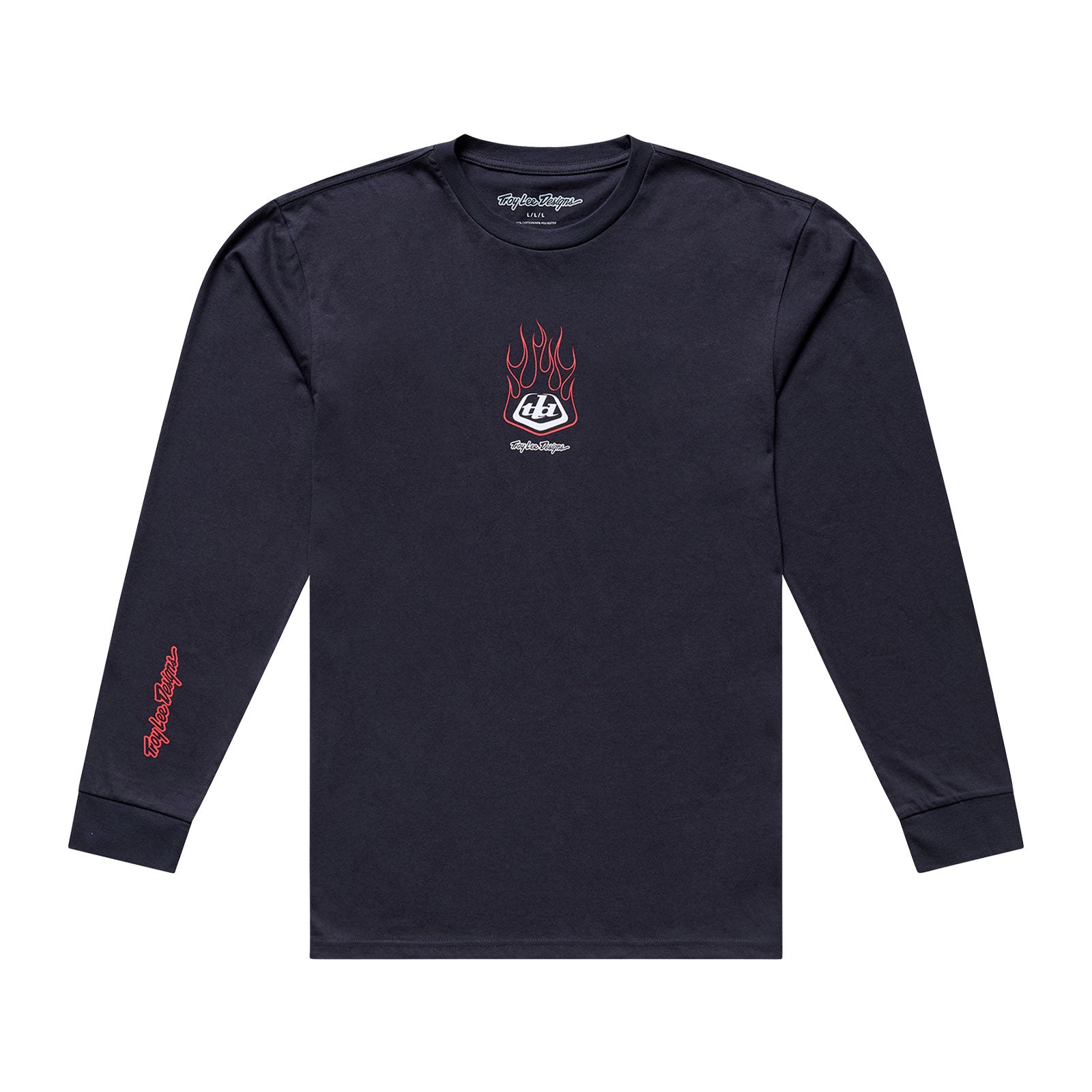 Long Sleeve Tee Flame2 Carbon – Troy Lee Designs
