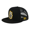 Trucker Snapback Peace Out Black