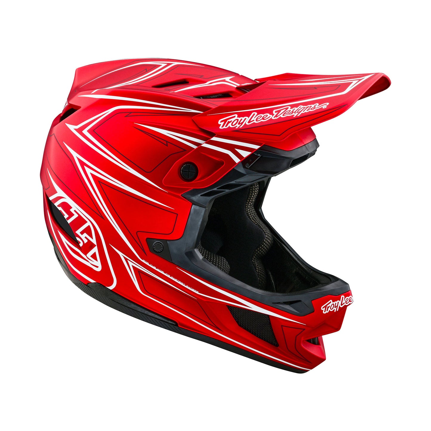 D4 Composite Helmet Pinned Red