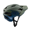 Flowline SE Helmet Badge Olive / Indigo