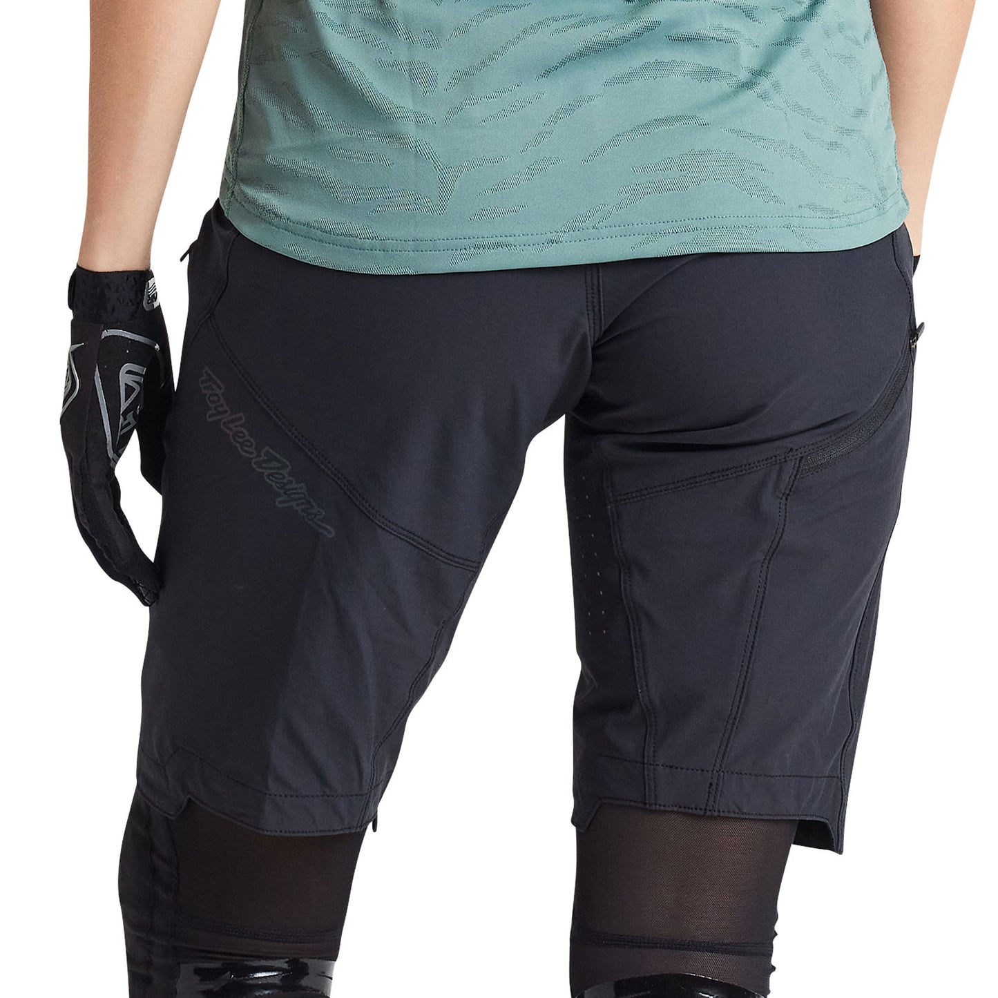 Womens Lilium Short No Liner Solid Black