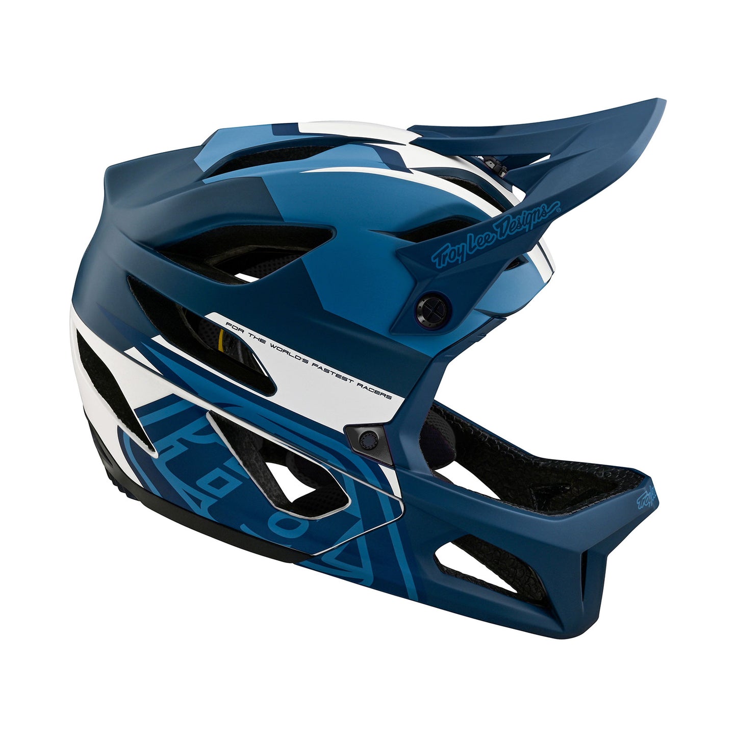 Stage Helmet Vector Blue