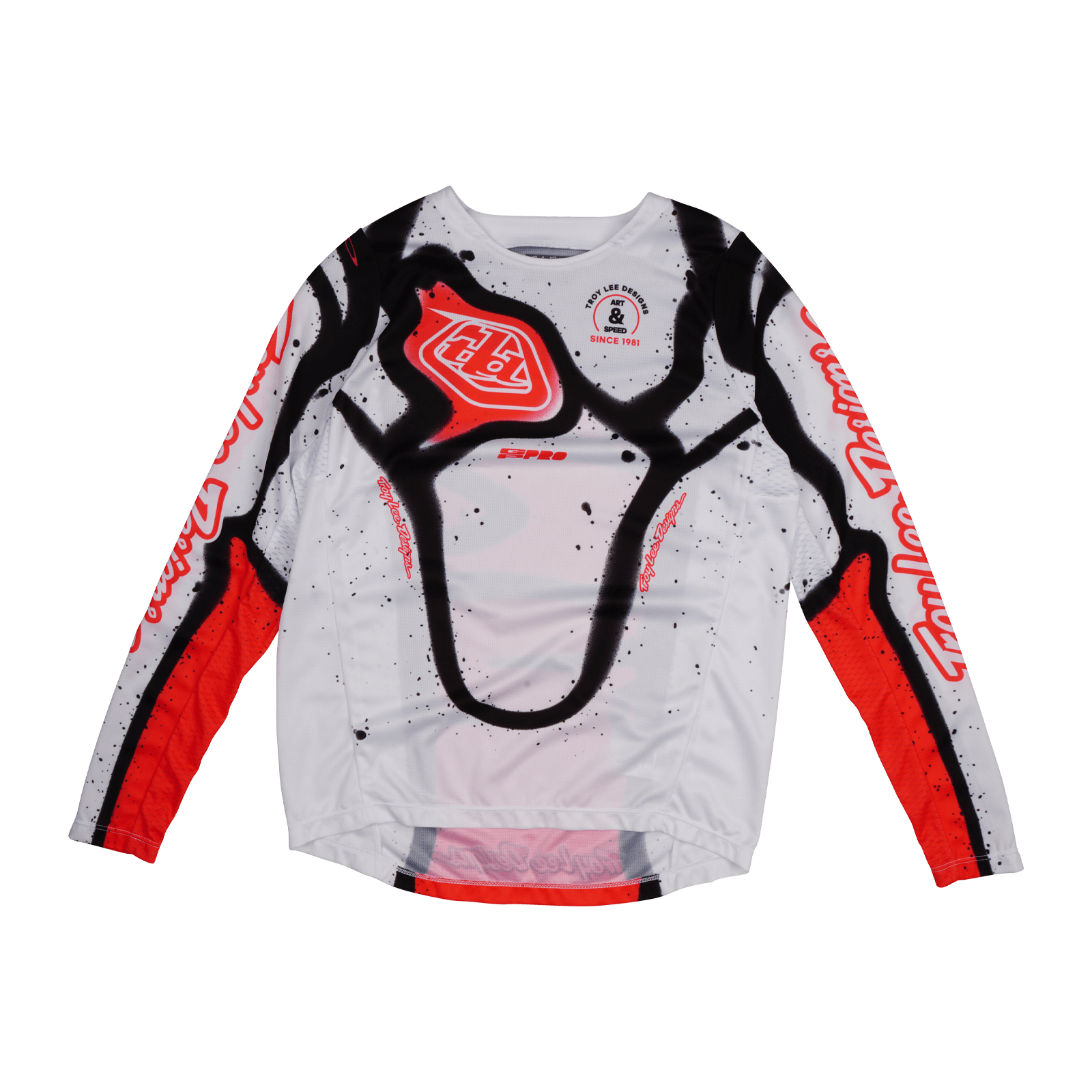 Youth GP Pro Jersey Membrane White / Infra Red – Troy Lee Designs