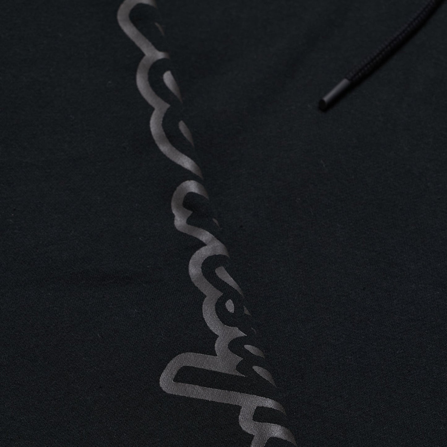 Pullover Hoodie Branded Black