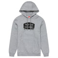 Pullover Hoodie Stamp Gray Heather