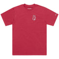 Short Sleeve Tee Peace Out Fuchsia