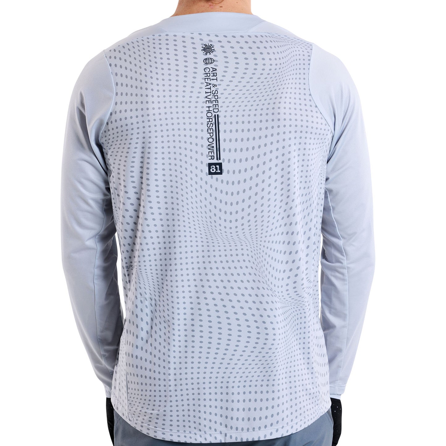 Ruckus Long Sleeve Ride Tee Burn Out Mist