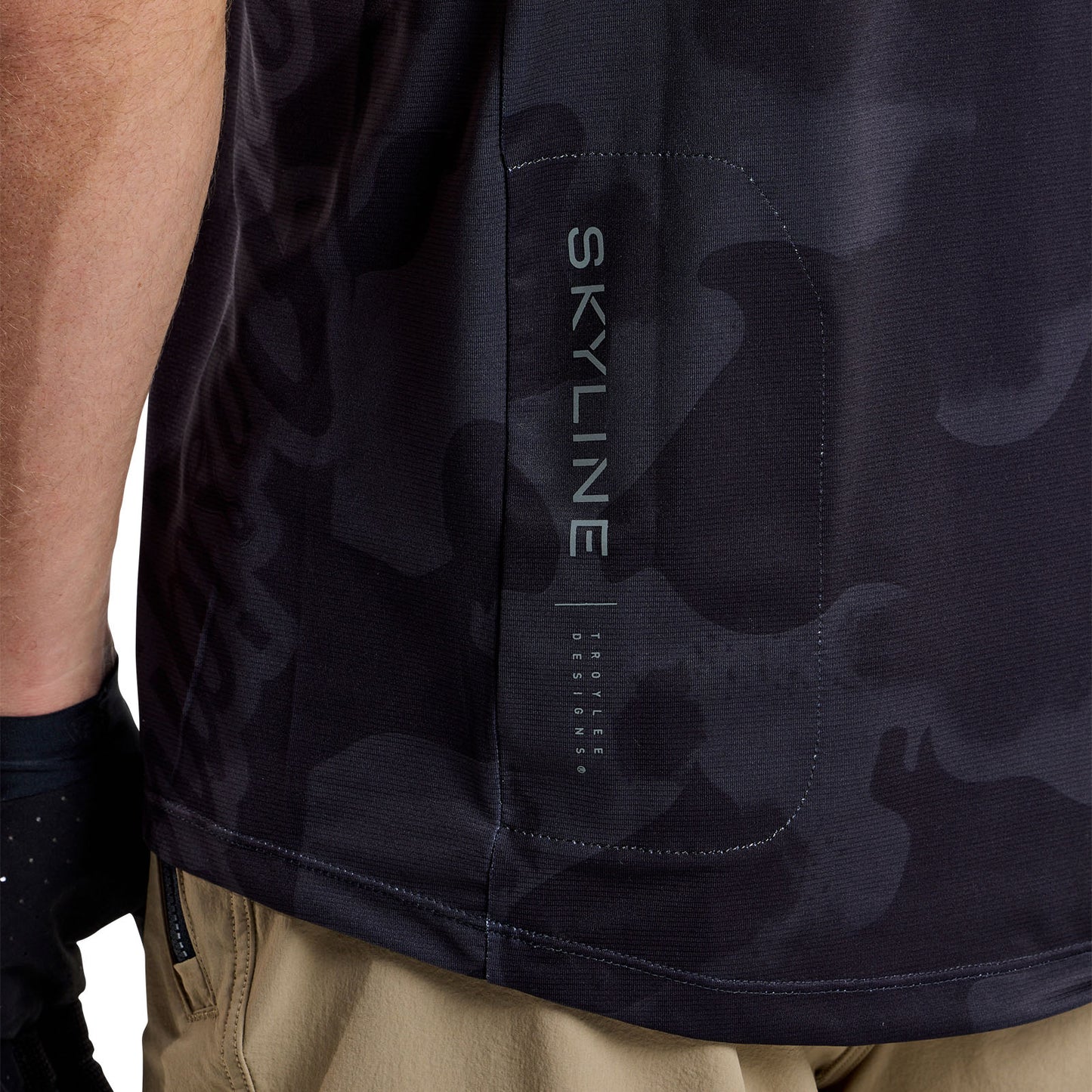 Skyline Short Sleeve Jersey Scrubland Black