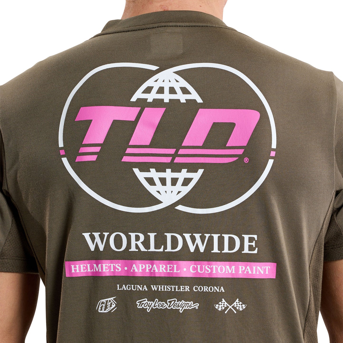 Skyline Short Sleeve Ride Tee Worldwide Caper