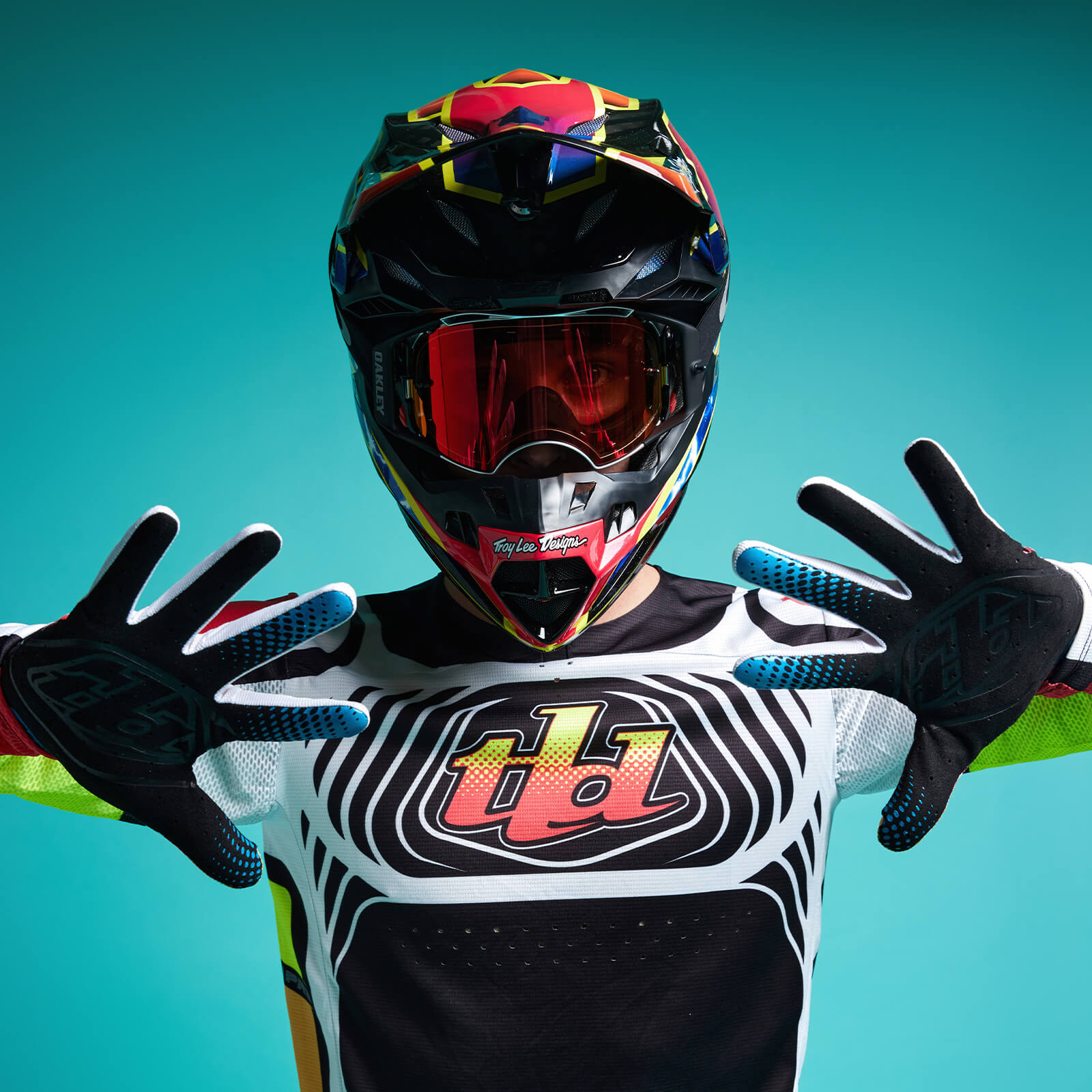 New Troy Lee Designs Moto gloves in stock
