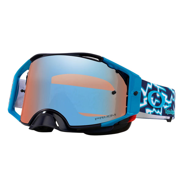 Oakley Airbrake MX Goggle Lightning Blue – Troy Lee Designs