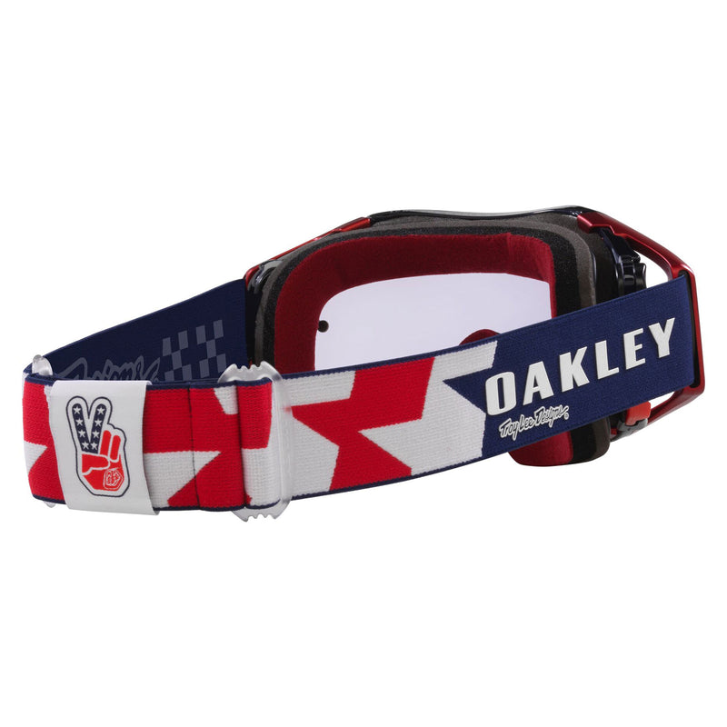 oakley goggle strap Oakley Airbrake MX Goggle TLD Rwb Stars Red / White / Blue