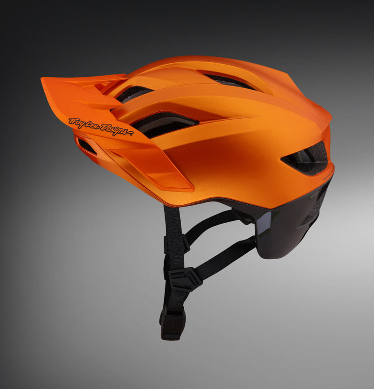 TLD Flowline helmet in burnt orange