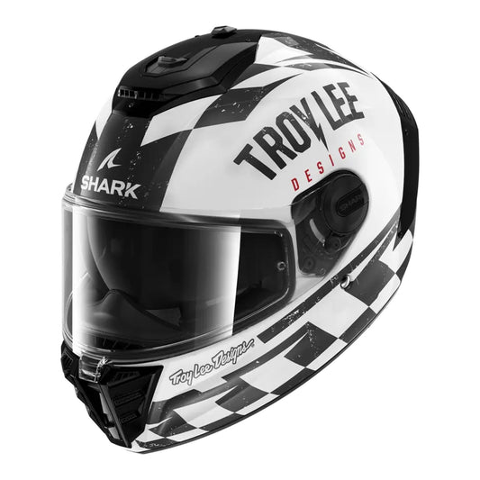 Spartan RS Full Face Helmet Raceshop Anthracite Blue Black