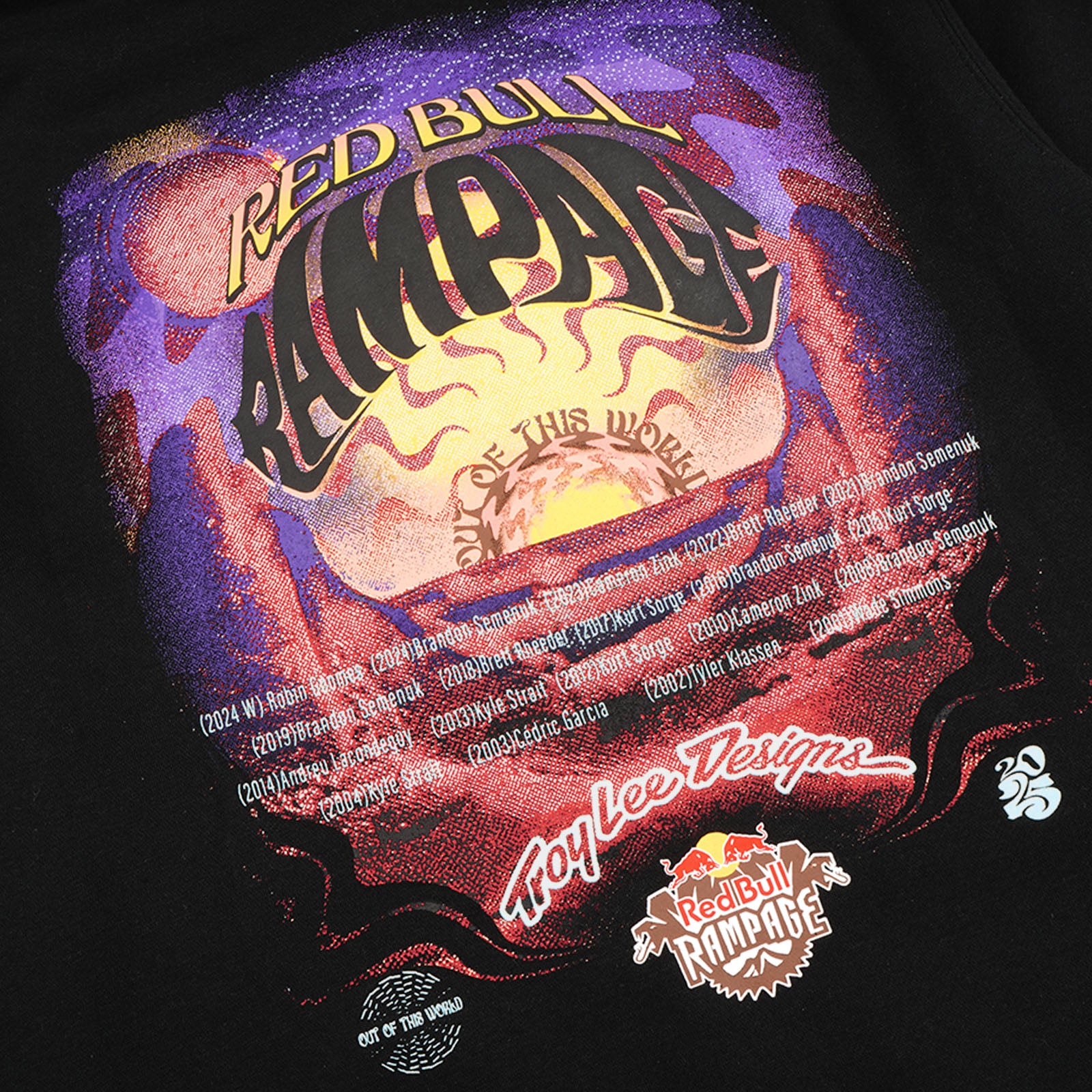 Pullover Hoodie Troy Lee Designs X Red Bull Rampage Valley of Gods Bla