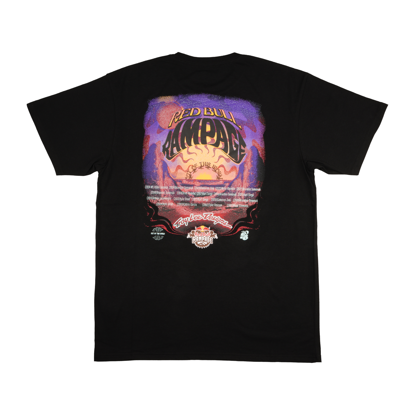 Short Sleeve Tee Troy Lee Designs X Red Bull Rampage Valley of Gods Bl