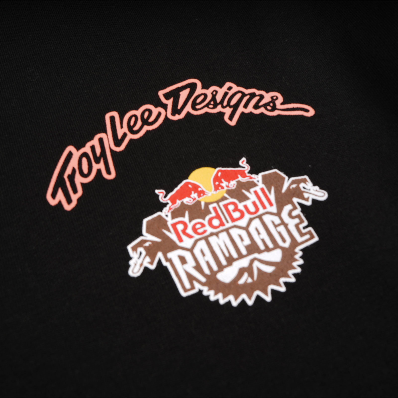 Short Sleeve Tee Troy Lee Designs X Red Bull Rampage Valley of Gods Bl