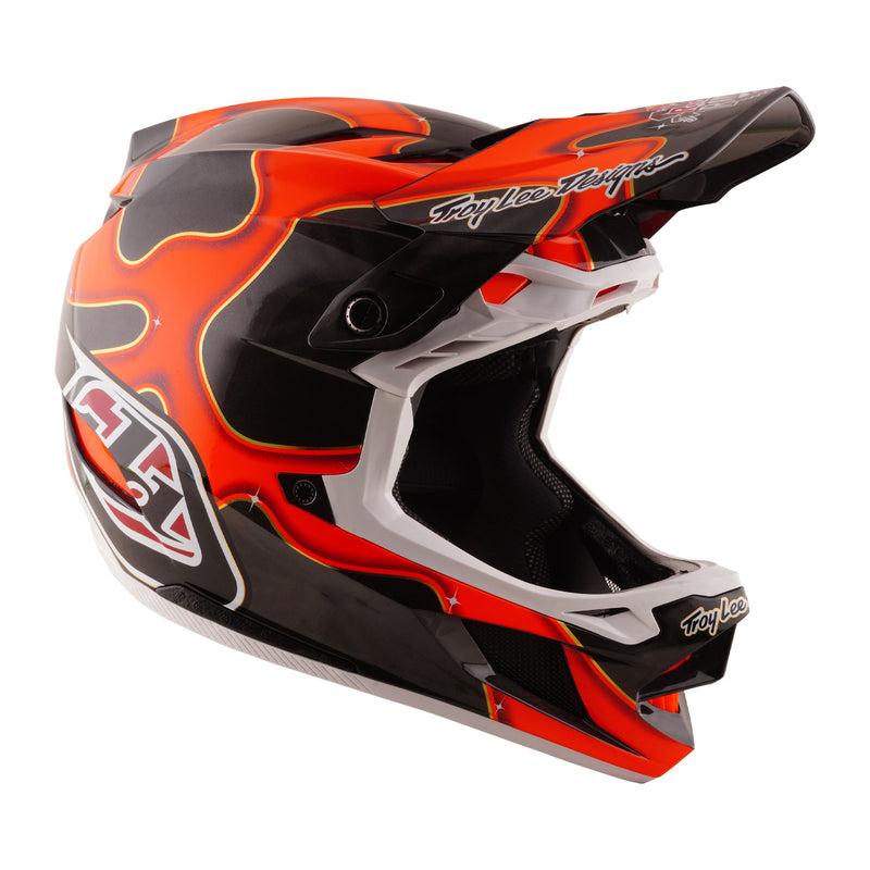 D4 Carbon Helm Troy Lee Designs X Red Bull Rampage Dreamland Schwarz