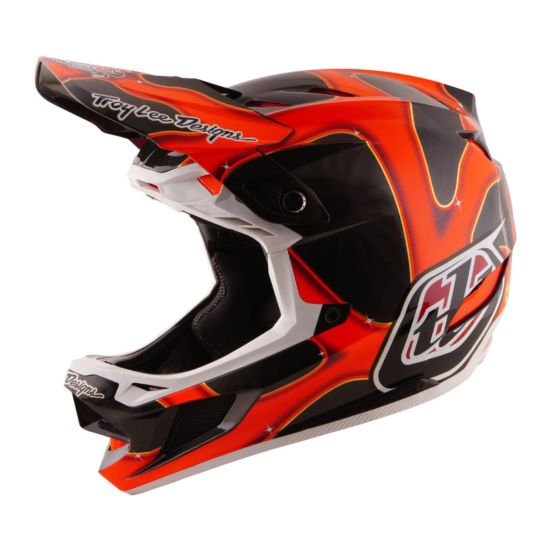 D4 Carbon Helm Troy Lee Designs X Red Bull Rampage Dreamland Schwarz