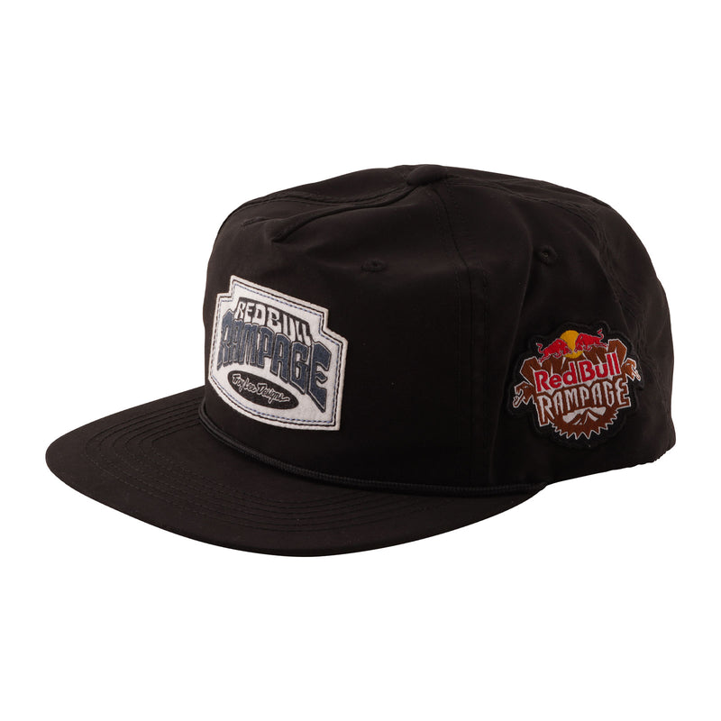 Unstructured Snapback Hat Troy Lee Designs X Red Bull Rampage Canyon Gap Carbon