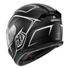 D-Skwal 3 Helmet Dot Matte Drone Black / White / Black