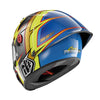 Race-R Pro D Carbon Full Face Helmet Dot/2205 Cam Petersen Anthracite / Yellow / Blue