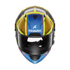 Race-R Pro D Carbon Full Face Helmet Dot/2205 Cam Petersen Anthracite / Yellow / Blue