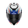 Spartan GT Carbon Full Face Helmet Flagstaff White / Red / Blue