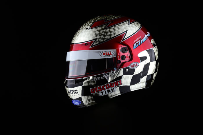 Troy Lee designs painted helmet for NASCAR racer Austin Cindric