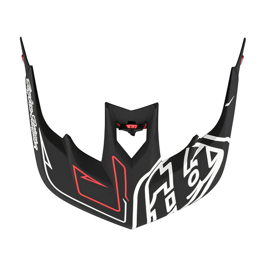 Stage Visor Pinstripe Black / Red