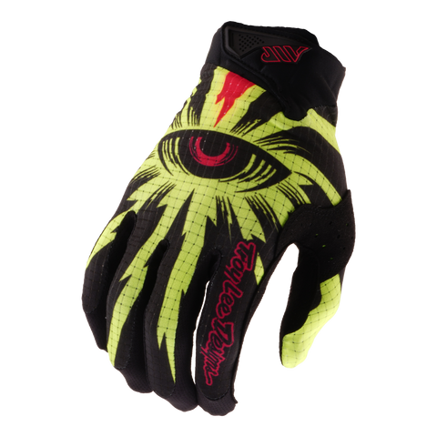 パイプネオン Air Glove Cyclops Black / Flo Yellow – Troy Lee Designs