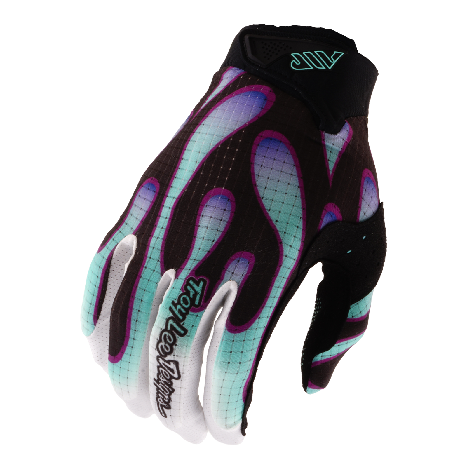 Air Glove Overspray Black / Real Teal