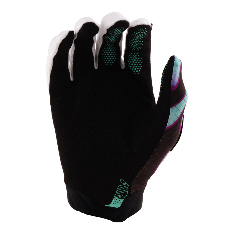 Air Glove Overspray Black / Real Teal