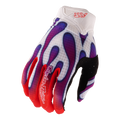 Youth Air Glove Overspray White / Violet