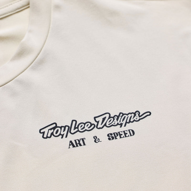 Ruckus Ride LS Tee Art and Speed Pumice