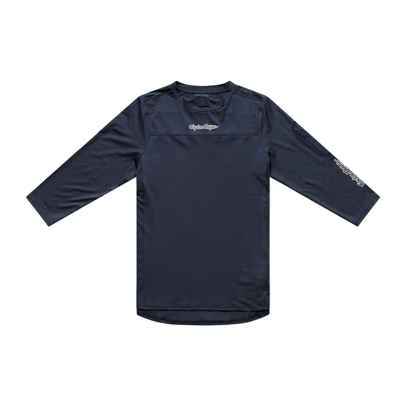 Ruckus Ride 3/4 Tee Mono Carbon