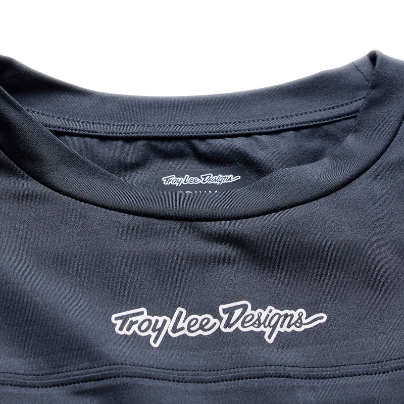 Ruckus Ride 3/4 Tee Mono Carbon