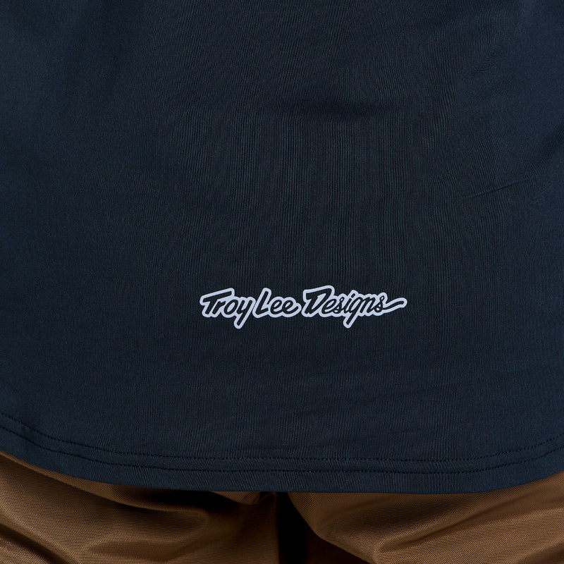 Ruckus Ride 3/4 Tee Mono Carbon