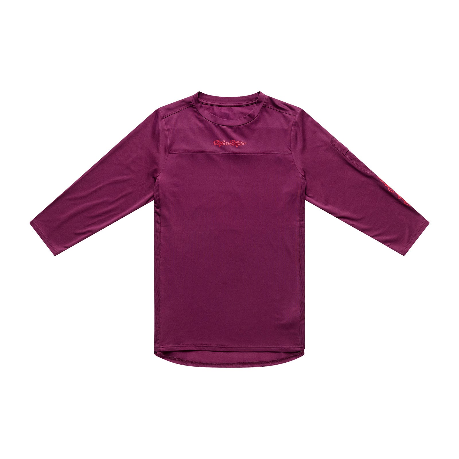 Ruckus Ride 3/4 Tee Mono Sangria