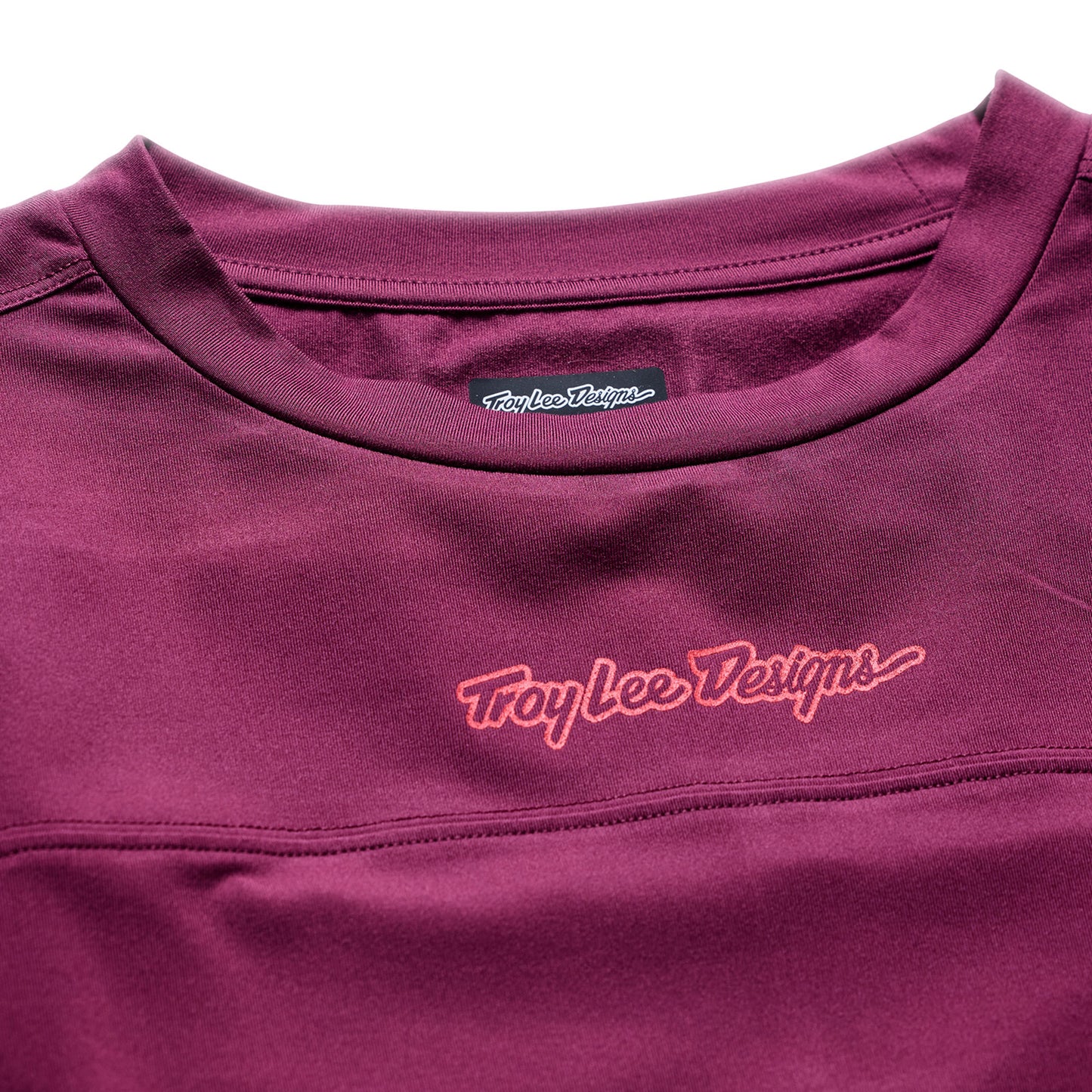 Ruckus Ride 3/4 Tee Mono Sangria