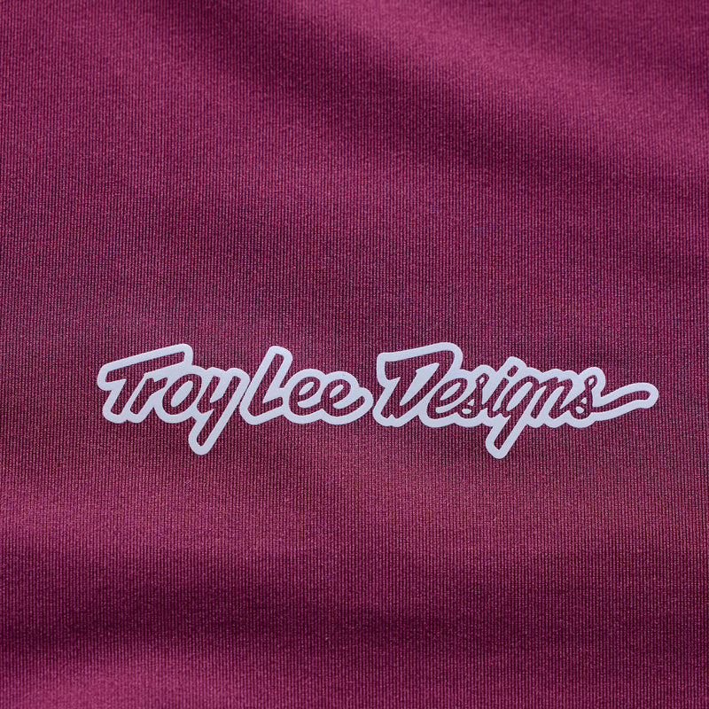 Ruckus Ride 3/4 Tee Mono Sangria