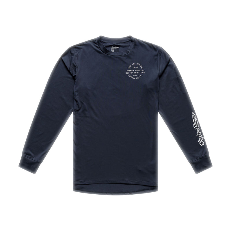 Ruckus Ride LS Tee Pressed Carbon