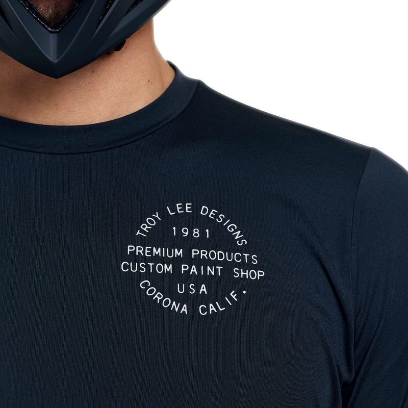 Ruckus Ride LS Tee Pressed Carbon