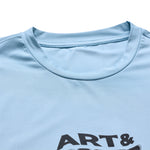 Ruckus Ride LS Tee Waves Dawn Blue