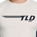 Ruckus Ride 3/4 Tee Wings Pumice