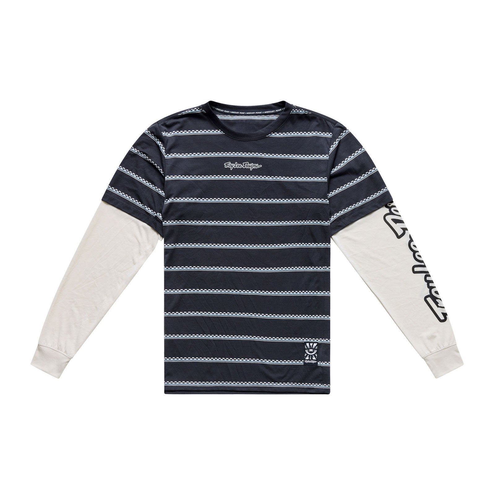 Skyline Fakie Ride LS Tee Stripe Carbon – Troy Lee Designs